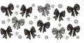 Black White Bows 2
