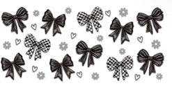 Black White Bows 2